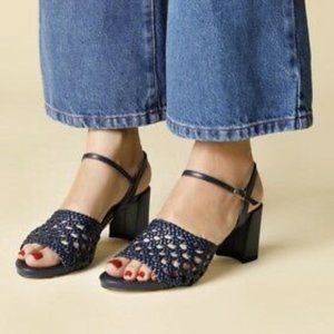 Rouje Lina Marine Sandals size 40